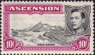 Ascension 1938 George VI SG 47 Fine Mint