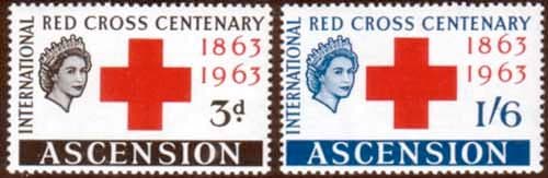 Ascension 1963 Red Cross Centenary Set Fine Mint