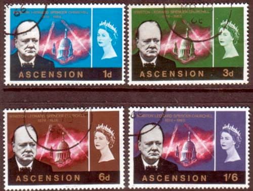 Ascension 1966 Churchill Set Fine Used