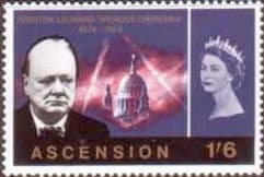 Ascension 1966 Churchill SG 94 Fine Mint