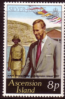 Ascension 1977 Royal Silver Jubilee SG222 Fine Mint