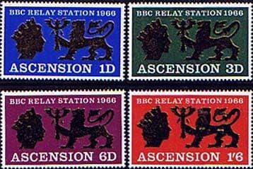 Ascension Island 1966 B.B.C. Relay Station Set Fine Mint