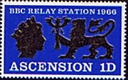 Ascension Island 1966 B.B.C. Relay Station SG 103 Fine Mint