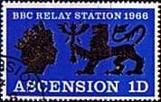 Ascension Island 1966 B.B.C. Relay Station SG 103 Fine Used