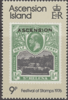 Ascension Island 1976 Festival of Stamps SG 216 Fine Mint