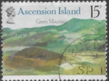 Ascension Island 1978 Volcanic Rock Formations SG 239 Fine Used