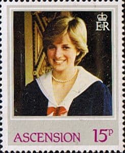Ascension Island 1982 Princess Diana 21st Birthday SG 323 Fine Mint