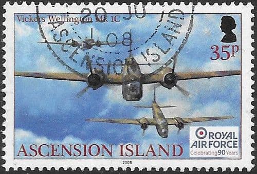 Ascension Island 2008 Royal Airforce SG1011 Fine Used