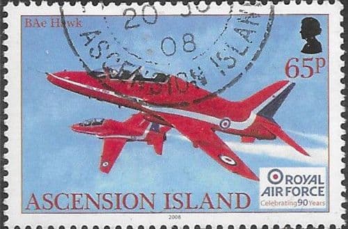 Ascension Island 2008 Royal Airforce SG1014 Fine Used