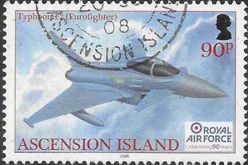 Ascension Island 2008 Royal Airforce SG1015 Fine Used
