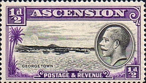 Ascension Islands 1934 King George SG 21 George Town Fine Mint
