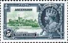 Ascension Islands 1935 King George V Silver Jubilee SG 33 Fine Mint