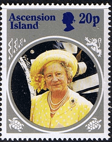Ascension Islands 1985 Queen Mother Life and Times SG 378 Fine Mint