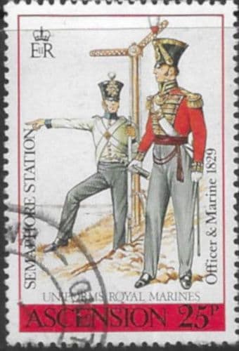 Ascension Islands 1988 Royal Marines SG 482 Fine Used