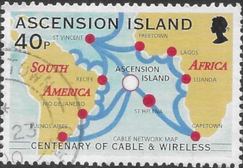 Ascension Islands 1999 Cable & Wireless Communications SG 792 Fine Used