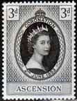 Ascension Islands Queen Elizabeth II 1953 Coronation Fine Mint