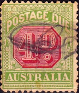 Australia 1912 Post Due SG D 83 Good Used
