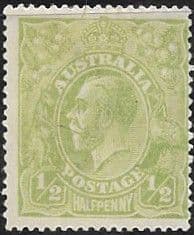 Australia 1914 SG 20c King George V Head Fine Mint