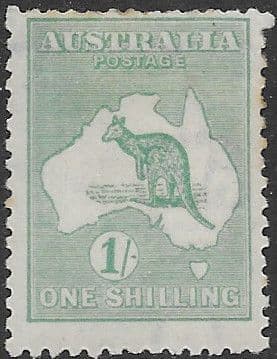 Australia 1915 Kangaroo on Map SG 40b Fine Mint
