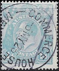 Australia 1918 King George V Head SG 66a Fine Used
