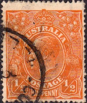 Australia 1918 SG 56 King George V Head Fine Used