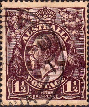 Australia 1918 SG 58 King George V Head Fine Used