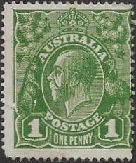 Australia 1924 SG 76 King George V Head Fine Mint