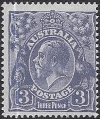 Australia 1924 SG 79 King George V Head Fine Mint