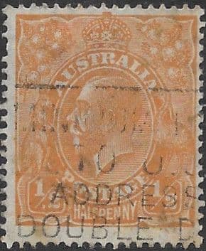 Australia 1926 King George V Head dot in 1/.2 SG 85 Fine Used
