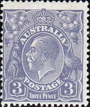 Australia 1926 SG 100 King George V Head Fine Mint
