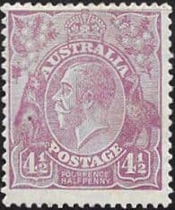 Australia 1926 SG 103 King George V Head Fine Mint