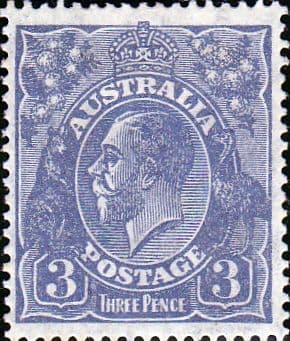 Australia 1926 SG 90 King George V Head Fine Mint
