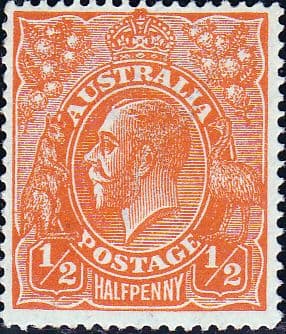 Australia 1926 SG 94 King George V Head Fine Mint