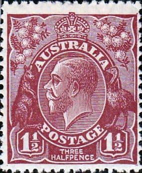 Australia 1926 SG 97 King George V Head Fine Mint