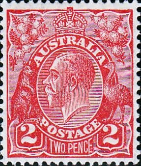 Australia 1926 SG 99 King George V Head Fine Mint