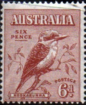 Australia 1932 SG 146 Laughing Kookaburra Bird Fine Mint