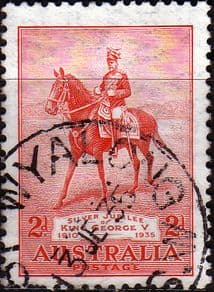 Australia 1935 King George V Silver Jubilee SG 156 Fine Used