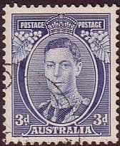 Australia 1937 SG 168b King George Fine Used