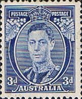 Australia 1937 SG 168c Die 2 King George Fine Mint