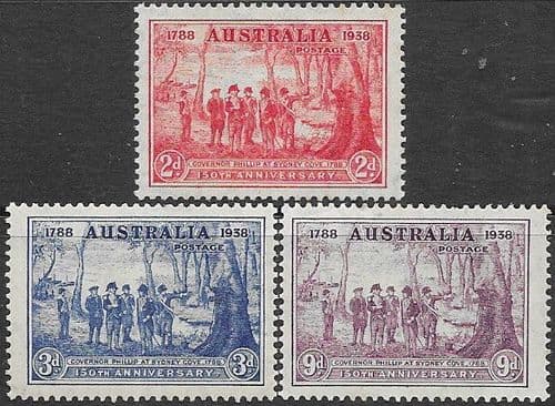 Australia 1937 SG 1937 New South Wales Set Fine Mint