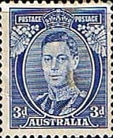 Australia 1938 SG 186b King George Fine Mint