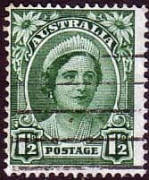 Australia 1942 Manley Queens Head SG 204 Fine Used