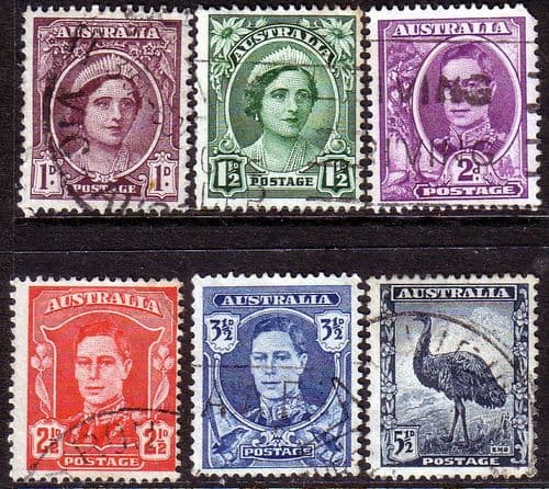 Australia 1942 Manley Set Fine Used