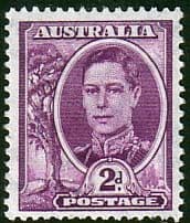 Australia 1942 SG 205 Manley Kings Head Fine Mint