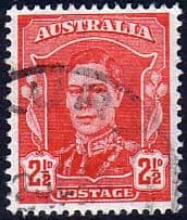 Australia 1942 SG 206 Manley Kings Head Fine Used