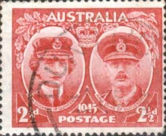 Australia 1945 Gloucester SG 209 Fine Used