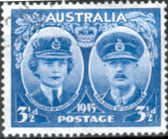 Australia 1945 Gloucester SG 210 Fine Used