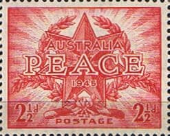 Australia 1946 King George VI Victory SG 213 Fine Mint