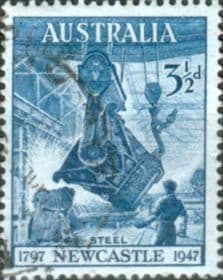 Australia 1947 Newcastle SG 220 Fine Used