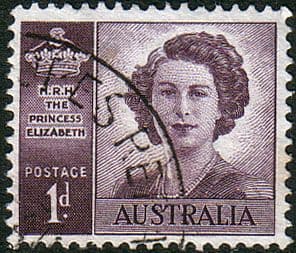 Australia 1947 Wedding of Princess Elizabeth SG 222 Fine Used